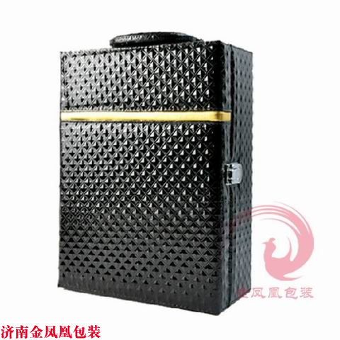 钻石纹红酒盒 红酒包装盒