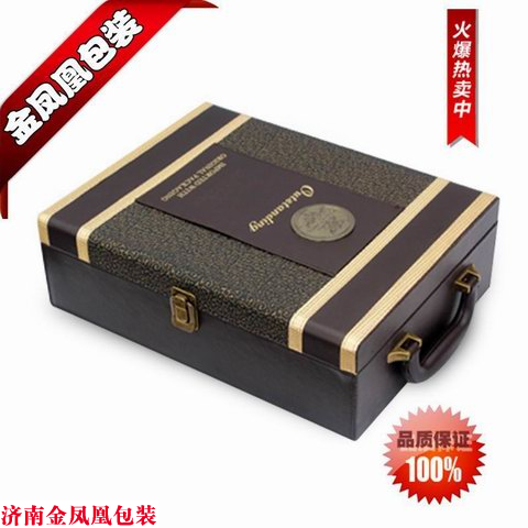红酒皮盒 双支皮盒经典版 红酒包装盒