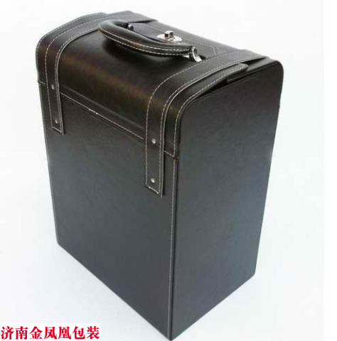 红酒皮盒六只装 红酒皮盒六只装 红酒包装盒