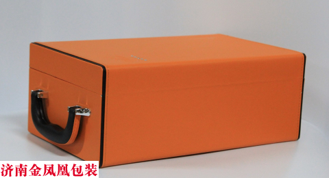 橘色水钻 橘色水钻 红酒包装盒