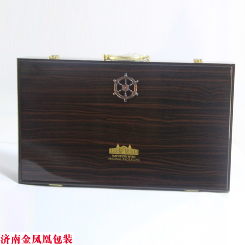 黑檀烤漆六支木盒 红酒包装盒