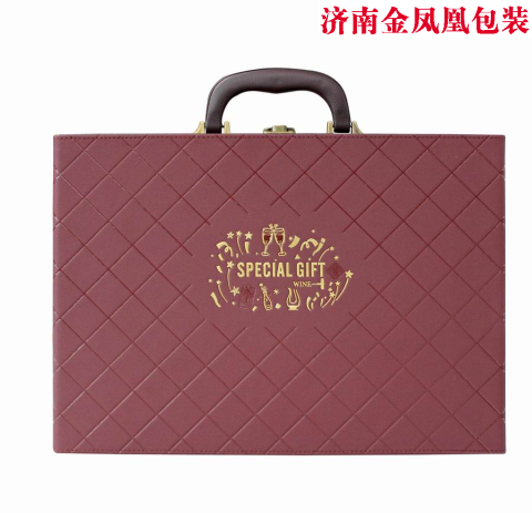 经典菱形皮盒